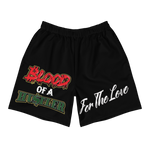 " Blood Of A Hustler Athletic Shorts "