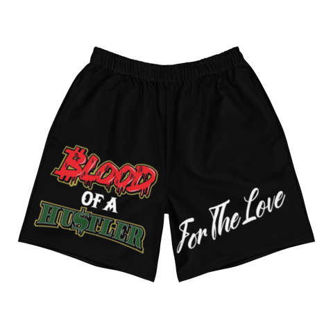 " Blood Of A Hustler Athletic Shorts "