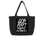 " God Dont Make Mistakes Tote Bag "