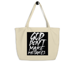 " God Dont Make Mistakes Tote Bag "