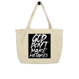 " God Dont Make Mistakes Tote Bag "