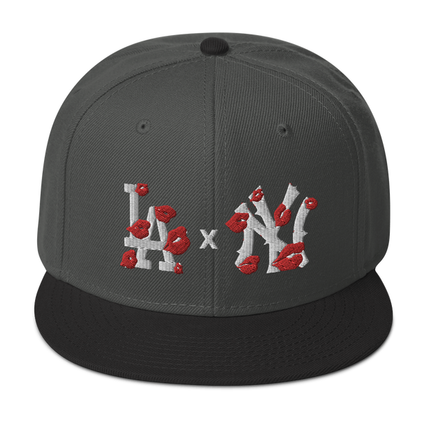 Black NY x LA Trucker Hat