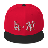 " LA X NY Snapback Hat "