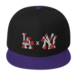 " LA X NY Snapback Hat "