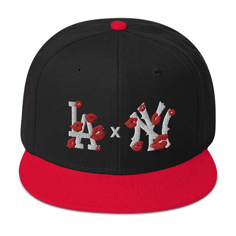 " LA X NY Snapback Hat "