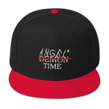 " Demon Time Snapback Hat "