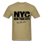 " NYC " - khaki