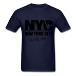 " NYC " - navy