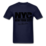 " NYC " - navy