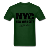 " NYC " - forest green