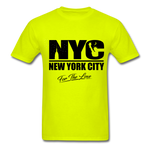 " NYC " - safety green