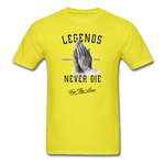 " Legends Never Die " - yellow