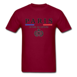 " Paris " - burgundy