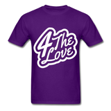 "4 The LOVE T " - purple