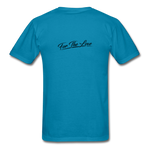 "4 The LOVE T " - turquoise