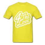 "4 The LOVE T " - yellow