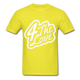 "4 The LOVE T " - yellow