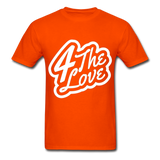 "4 The LOVE T " - orange