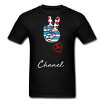 " Peace Chanel " - black