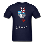 " Peace Chanel " - navy