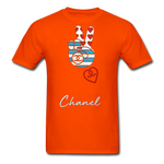 " Peace Chanel " - orange