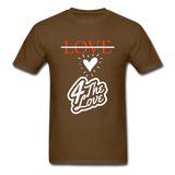 " Love " - brown