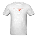 " Love " - light heather gray