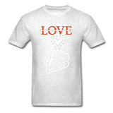 " Love " - light heather gray