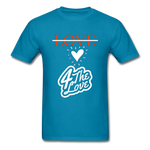 " Love " - turquoise