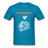 " Love " - turquoise