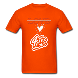 " Love " - orange