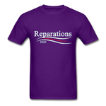 "Reparations " - purple