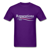 "Reparations " - purple