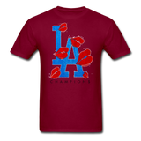 " LA Champions " - burgundy