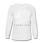 " For The Love Long Sleeve " - white