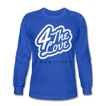 " For The Love Long Sleeve " - royal blue