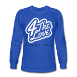 " For The Love Long Sleeve " - royal blue