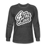 " For The Love Long Sleeve " - heather black