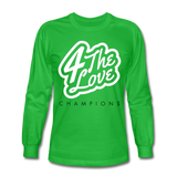 " For The Love Long Sleeve " - bright green