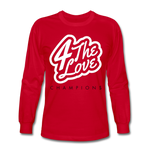 " For The Love Long Sleeve " - red