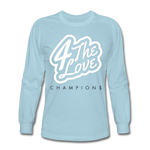 " For The Love Long Sleeve " - powder blue