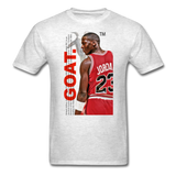 " G.O.A.T " - light heather gray