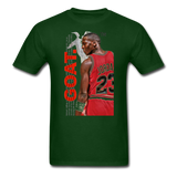 " G.O.A.T " - forest green