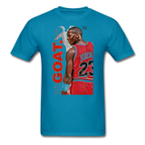 " G.O.A.T " - turquoise