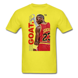 " G.O.A.T " - yellow