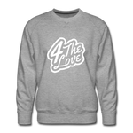 Men’s Premium Sweatshirt - heather gray