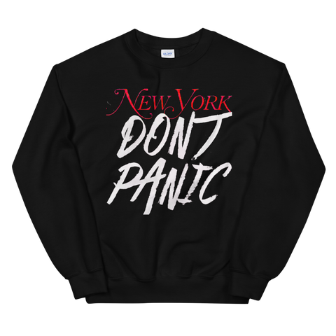 " NYC Don't Panic Sweatshirt "