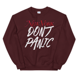 " NYC Don't Panic Sweatshirt "