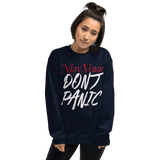 " NYC Don't Panic Sweatshirt "