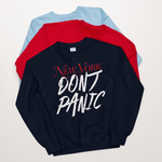 " NYC Don't Panic Sweatshirt "